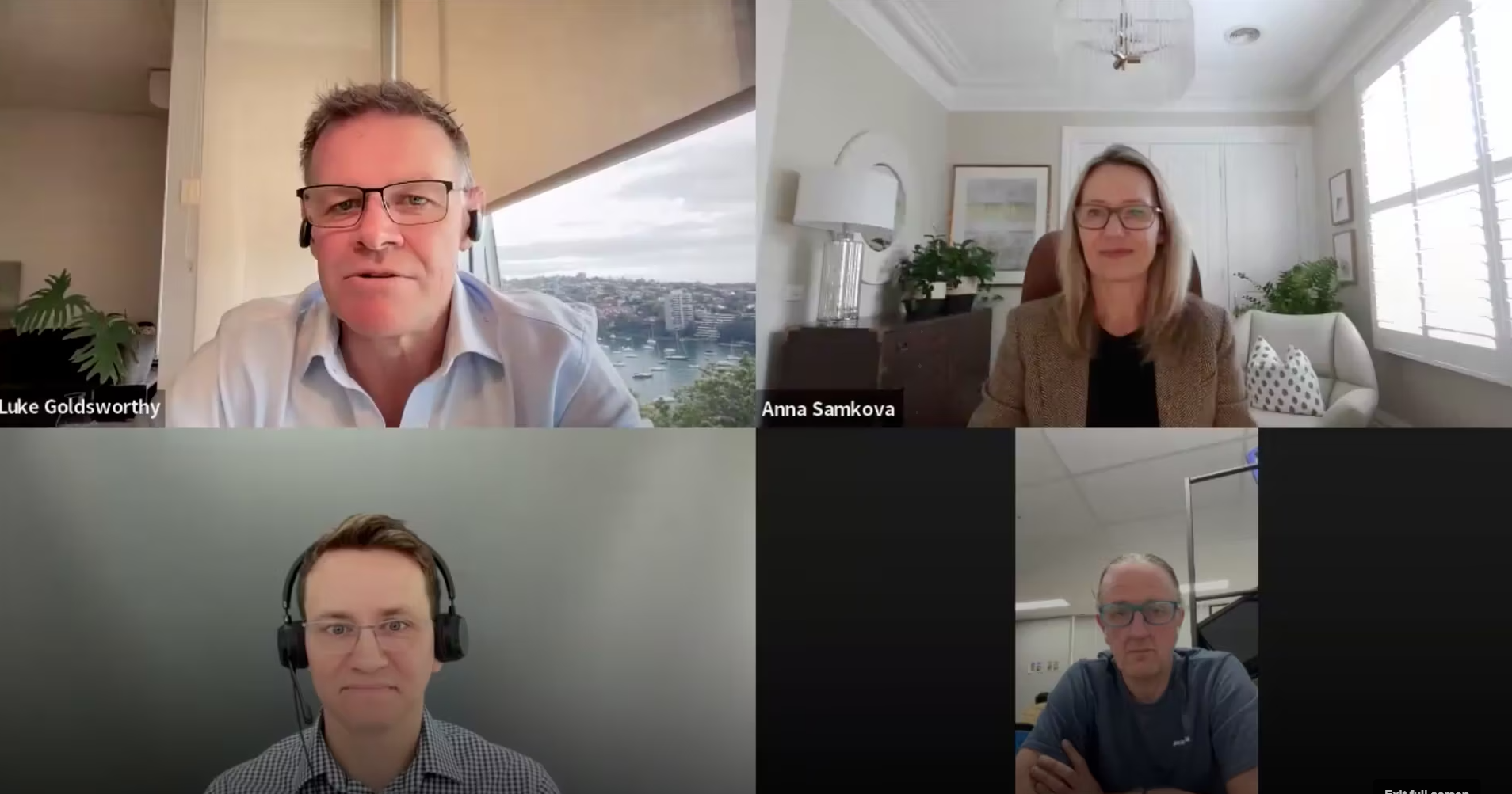 webinar video